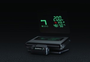 garmin heads up display