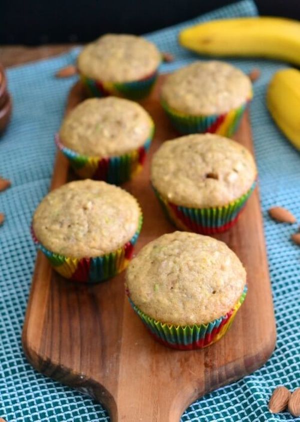 healthy banana nut muffins recipe
