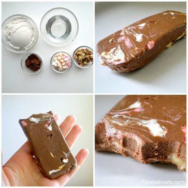 rocky road protein bar