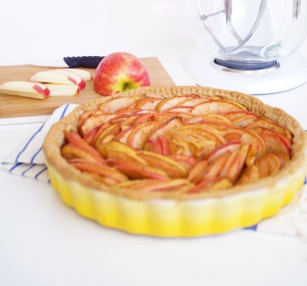 healthy apple tart recipe