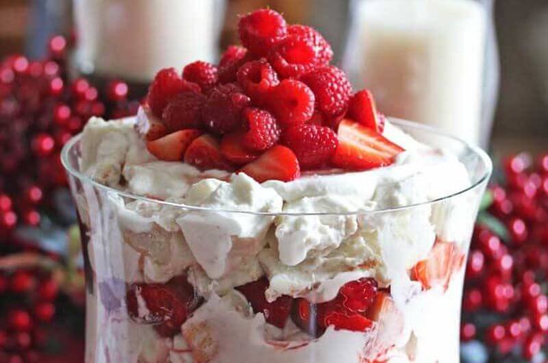 low calorie Strawberry Cheesecake