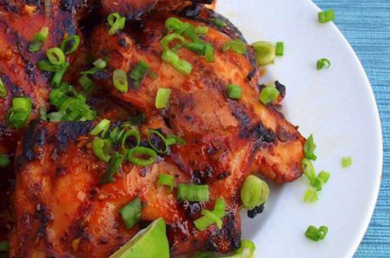healthy Asian BBQ Chicken recipe