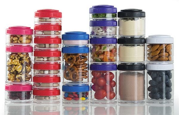 meal prep jars