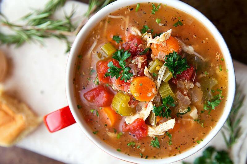 healthy quinoa soup recipe