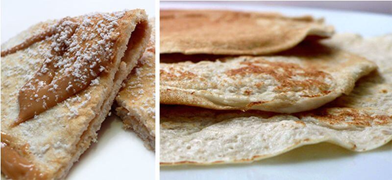 easy cottage cheese crepe recipe