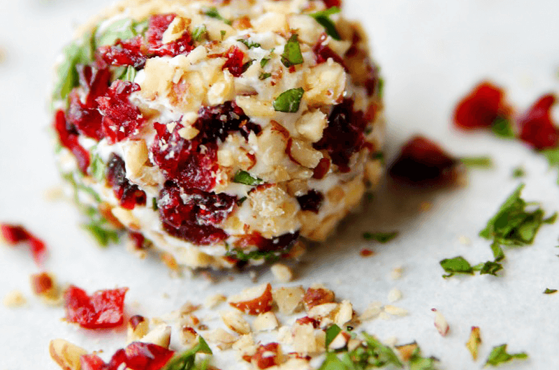 Goat Cheese Truffles low cal snack
