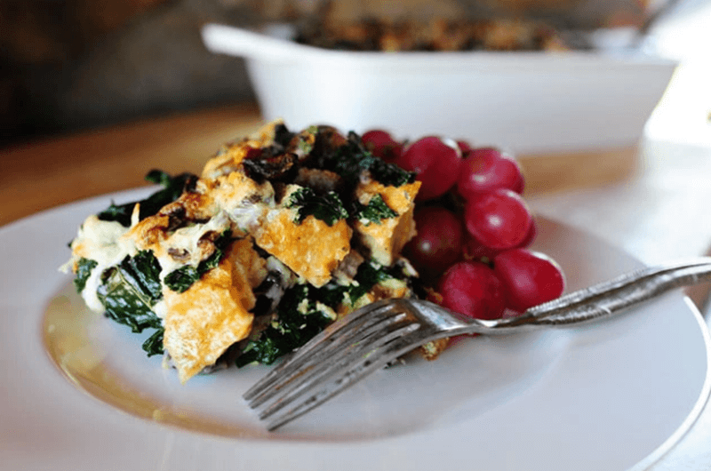 kale omelete post workout meal