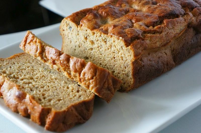 protein packed banana bread
