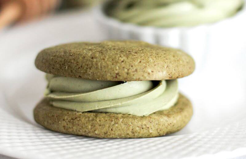 Healthy Matcha Green Tea cookie