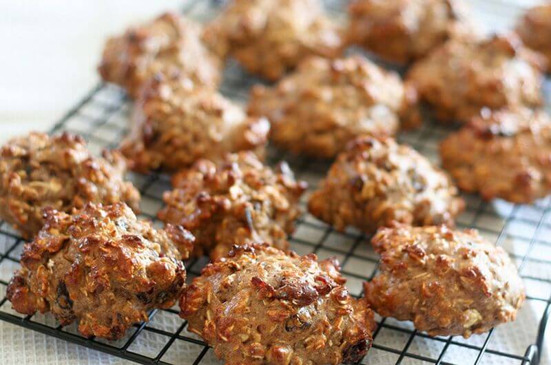 High Protein Healthy Oatmeal Cookies