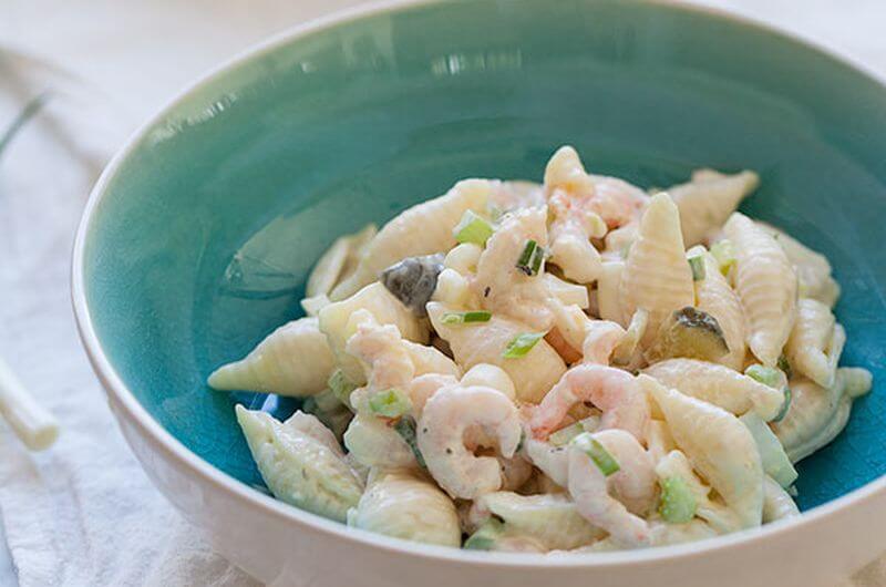 shrimp macaroni salad recipe