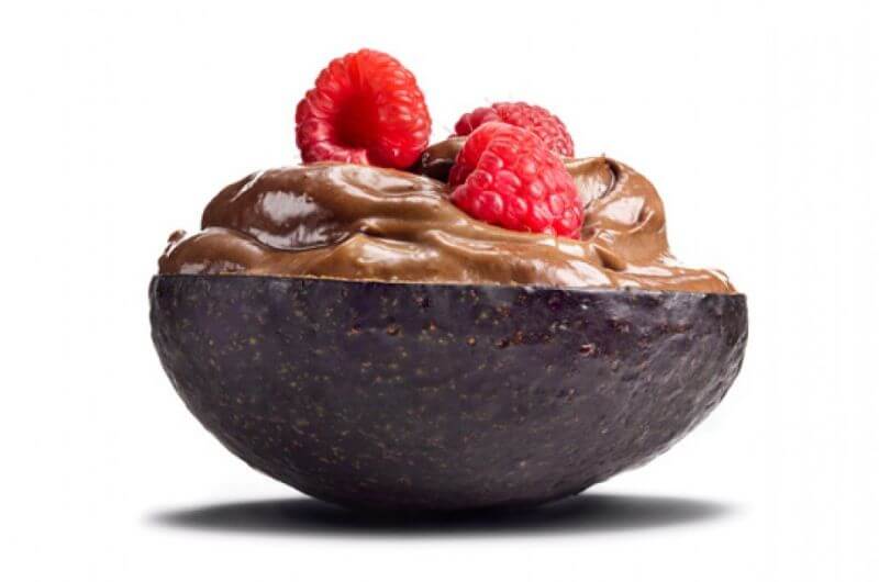whey avocado chocolate pudding