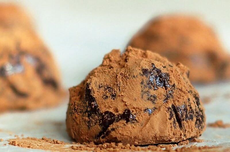 healthy chocolate truffles easy dessert recipe