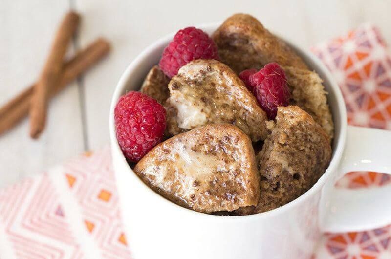 microwave french toast in a mug recipe