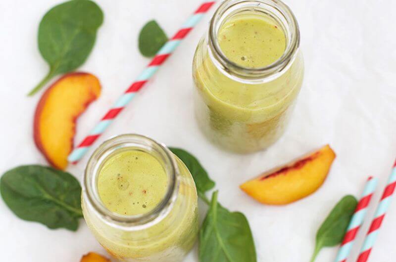 peach pineapple smoothie for dieting