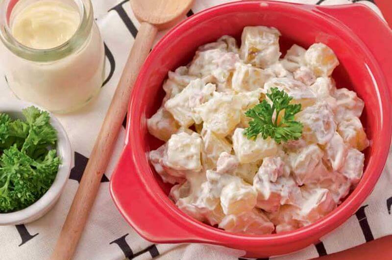 ham and potato salad