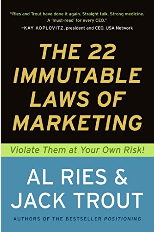 the 22 immutable laws of marketing book review