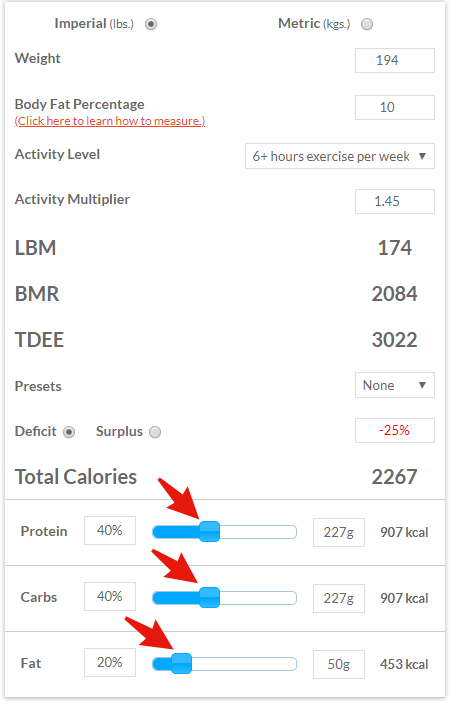 tdee calculator