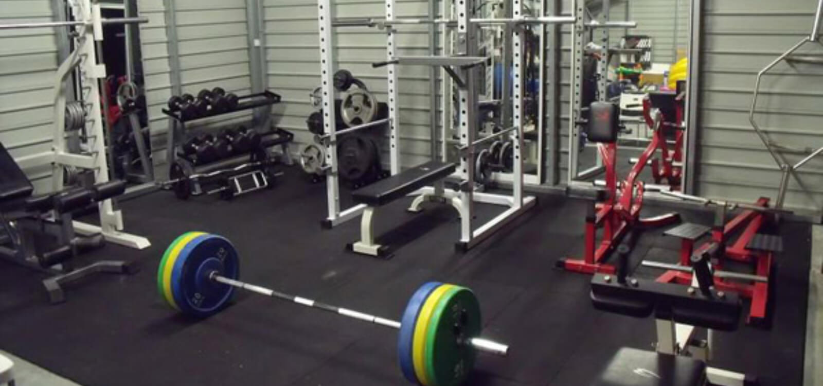 home gym garage