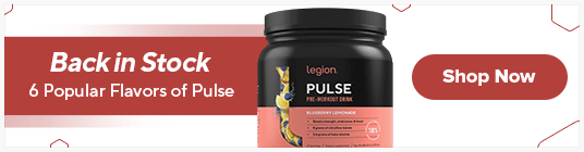 Legion Pulse Back in Stock!