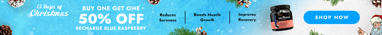 2021 12 Days of Christmas Recharge Blue Raspberry Buy One Get One 50%!