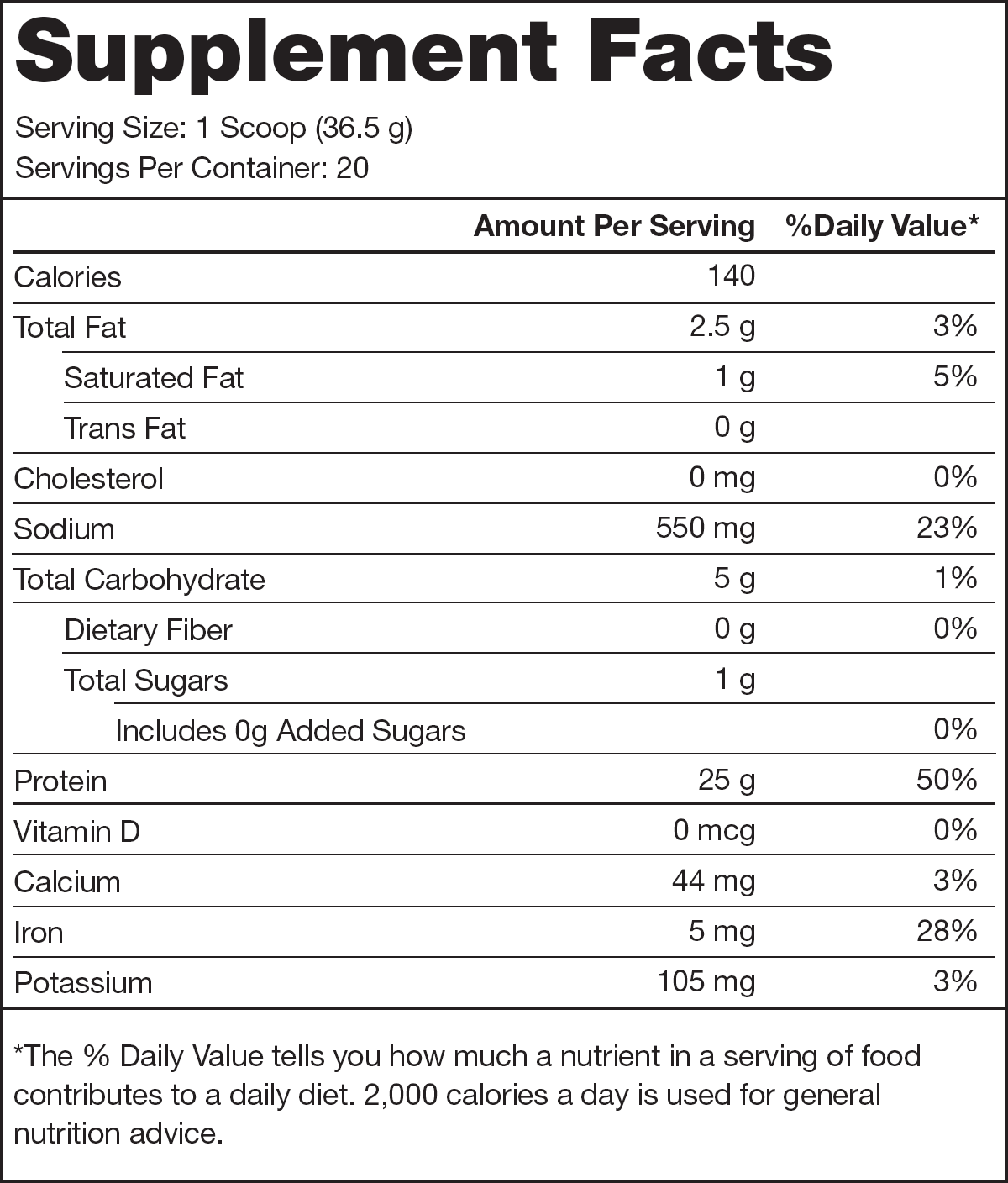 Supplement Facts