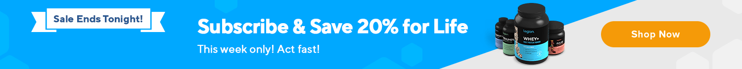 2021 Subscription 20% Off For Life Sale