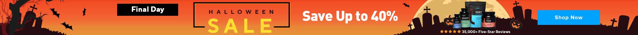 Legion Halloween Sale!