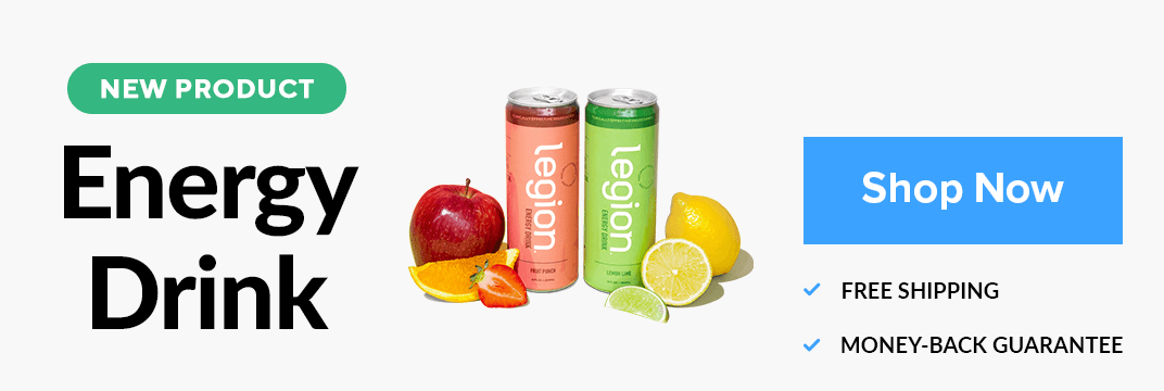 New Legion Energy Drinks!