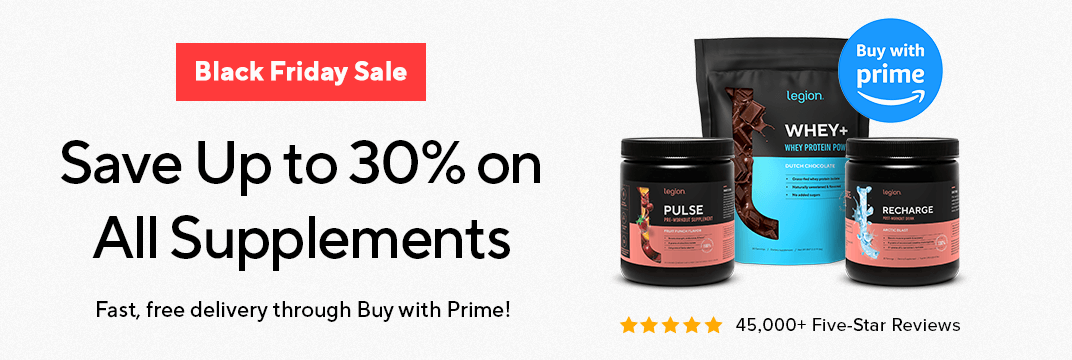 Prime Day Sale! Save up to 30% on supplements!