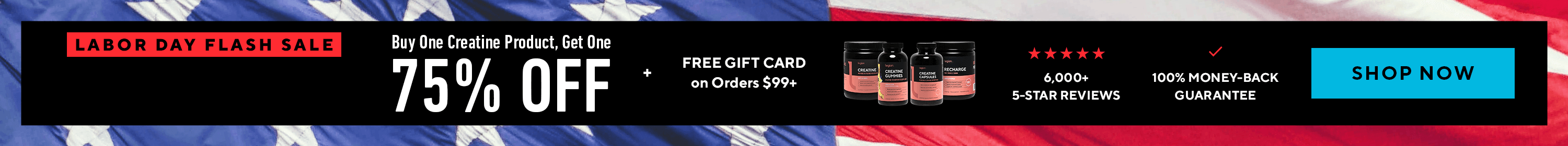BOGO 75% Flash Sale!