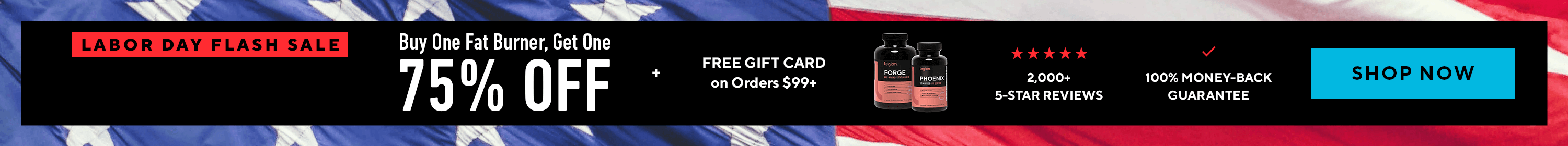 BOGO 75% Flash Sale!