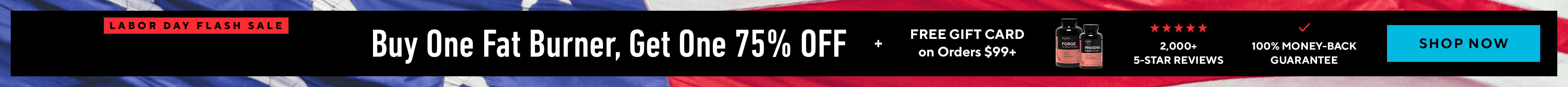 BOGO 75% Flash Sale!