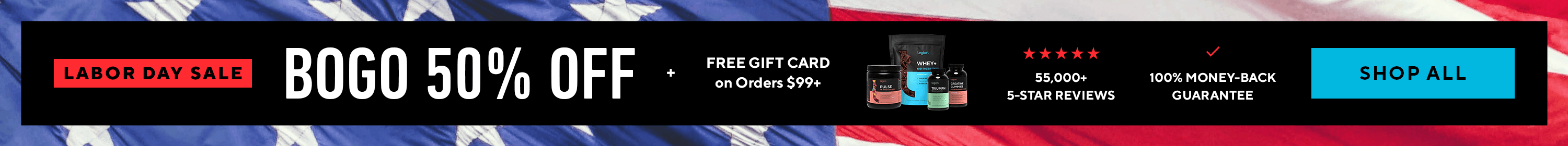 2025 Labor Day BOGO Sale!