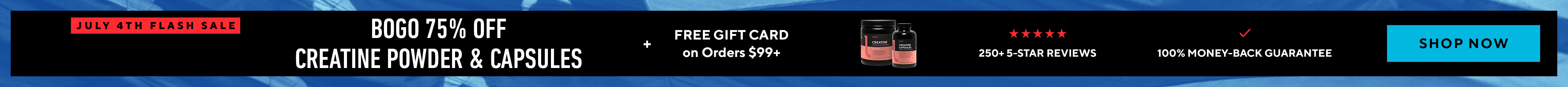 BOGO 75% Flash Sale!