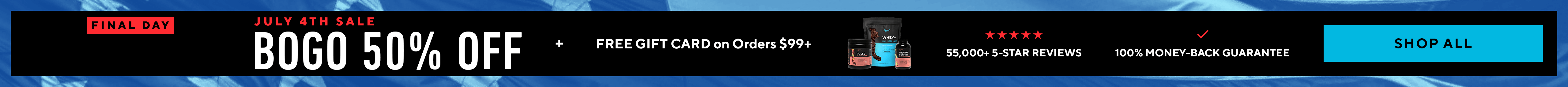 2025 Fourth of July Sale!