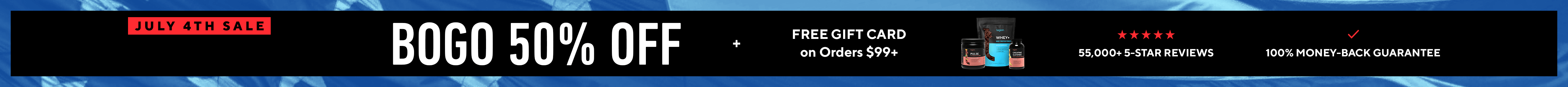 2025 Fourth of July Sale!