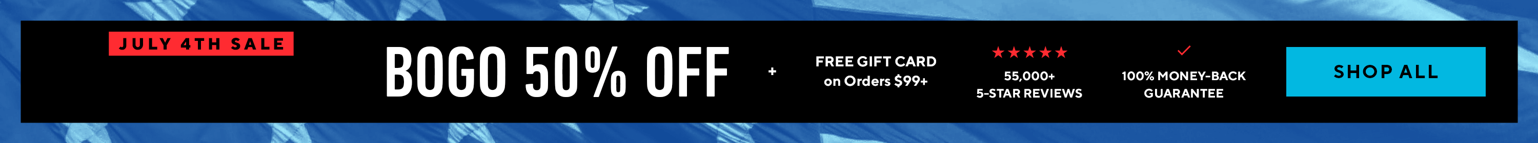 2025 Fourth of July Sale!