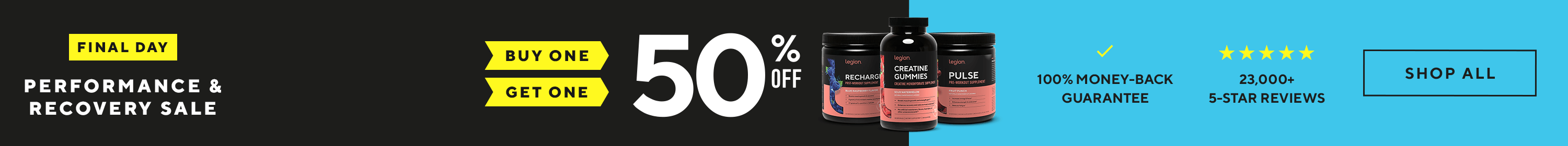 Performance and Recovery Sale!