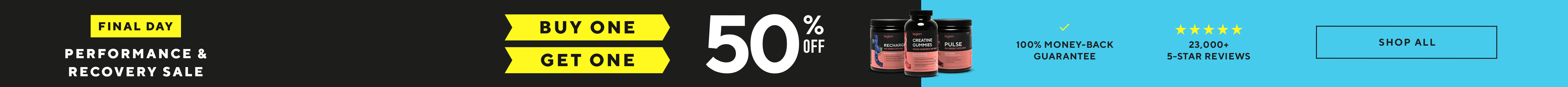 Performance and Recovery Sale!