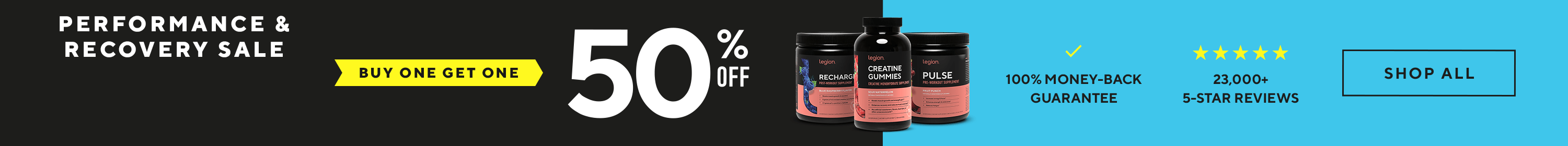 Performance and Recovery Sale!