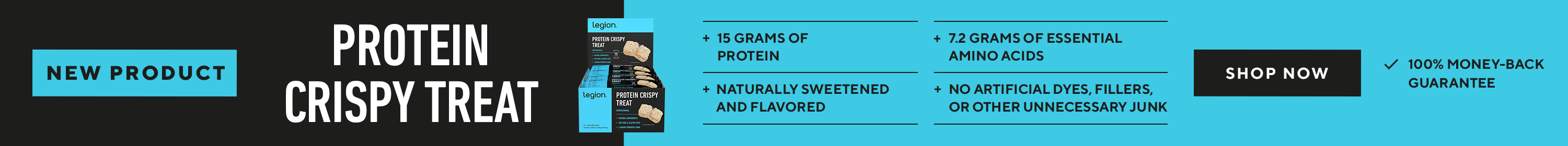 New Product! Protein Crispies!