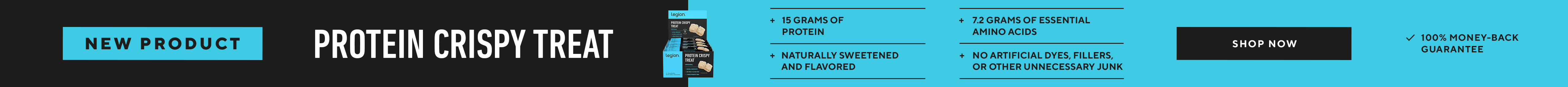 New Product! Protein Crispies!