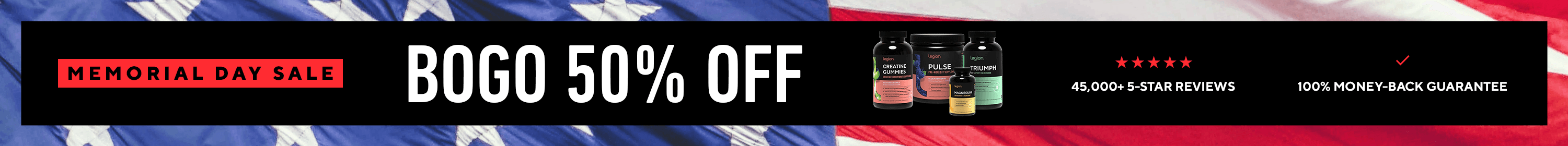 2025 Memorial Day Sale!