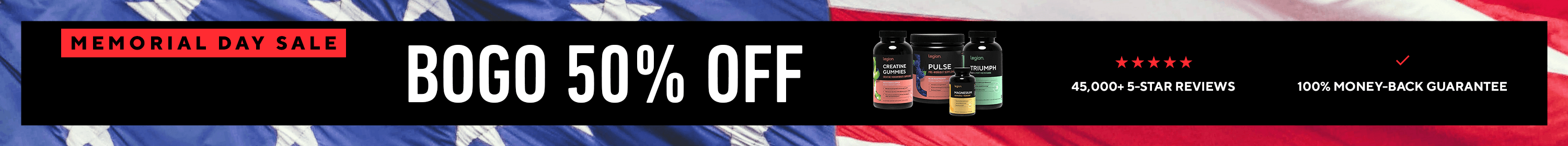 2025 Memorial Day Sale!
