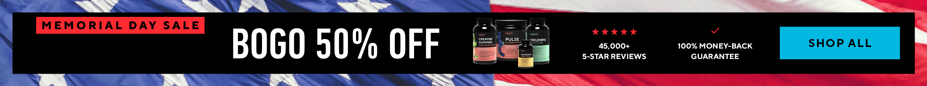 2025 Memorial Day Sale!
