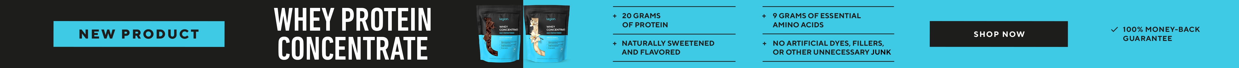 New Product! Whey Concentrate!