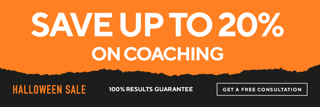 Save 20% on Coaching - Mobile Banner