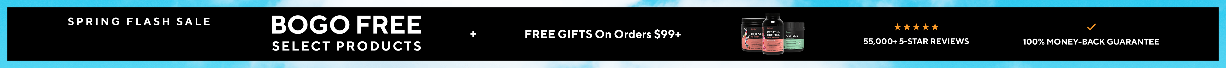 Flash Sale! Buy One Get One Free!