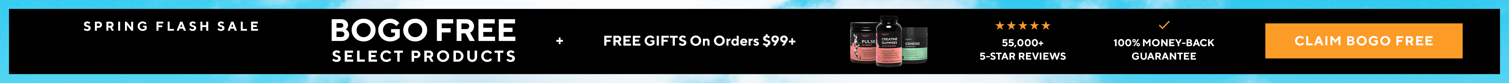 Flash Sale! Buy One Get One Free!